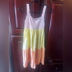 Carter's Pink and Yellow Sundress